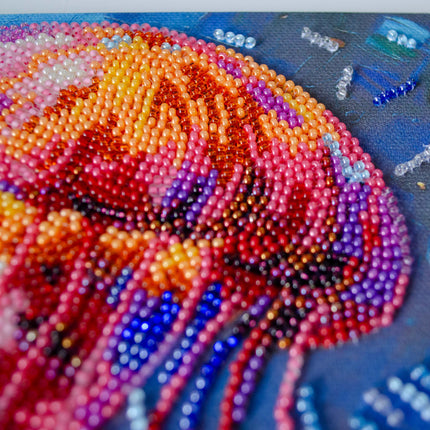 DIY Bead Embroidery Kit "Dangerous grace"
