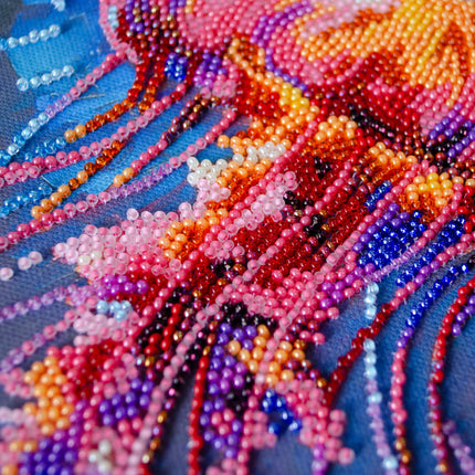 DIY Bead Embroidery Kit "Dangerous grace"