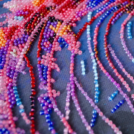 DIY Bead Embroidery Kit "Dangerous grace"