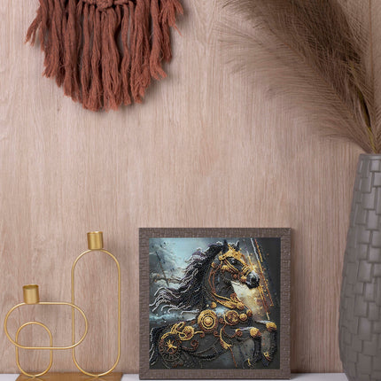 DIY Bead Embroidery Kit "Thunder of Darkness"