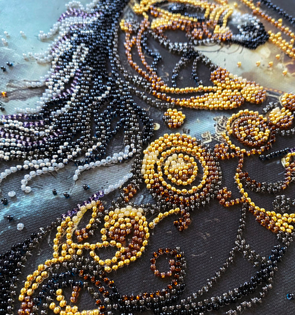 DIY Bead Embroidery Kit 