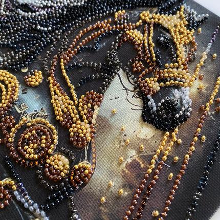DIY Bead Embroidery Kit "Thunder of Darkness"