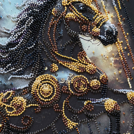 DIY Bead Embroidery Kit "Thunder of Darkness"