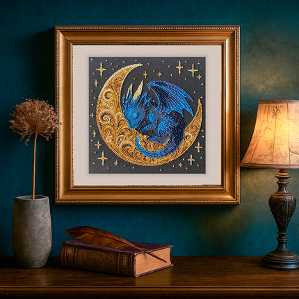 DIY Bead Embroidery Kit "Little One of Moonlit Legends"