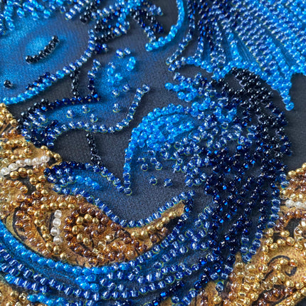 DIY Bead Embroidery Kit "Little One of Moonlit Legends"