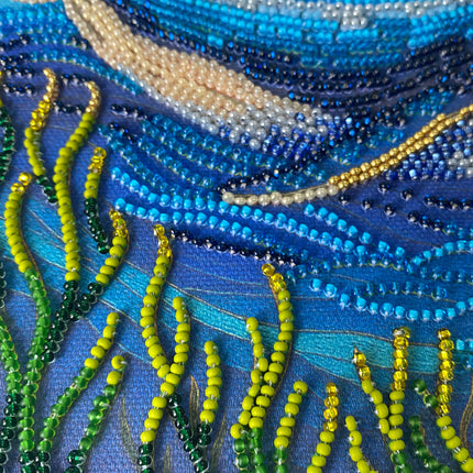 DIY Bead Embroidery Kit "The grandeur of the depths"