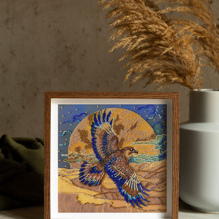DIY Bead Embroidery Kit "Wings of the Desert"
