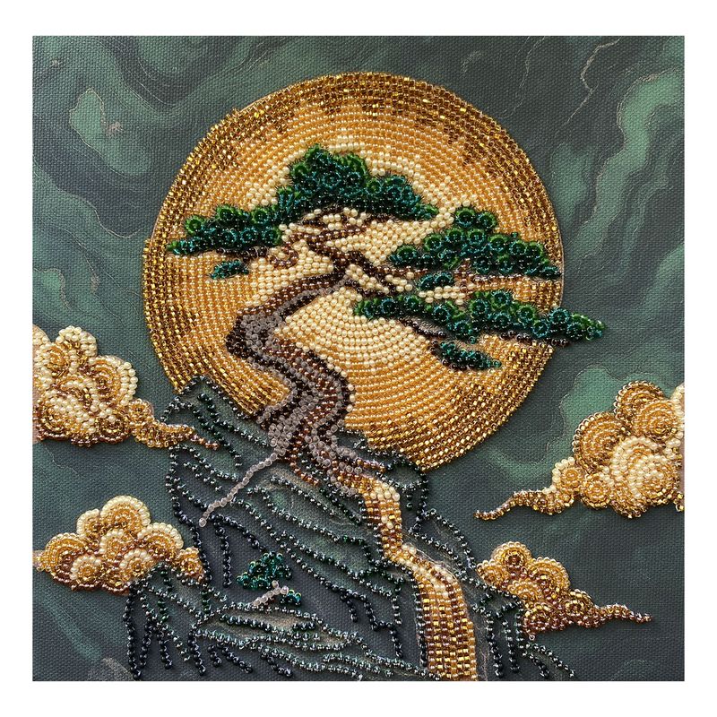 DIY Bead Embroidery Kit "Tree of Wisdom"