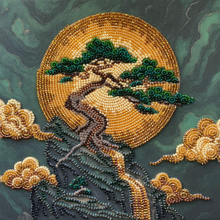 DIY Bead Embroidery Kit "Tree of Wisdom"