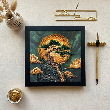 DIY Bead Embroidery Kit "Tree of Wisdom"