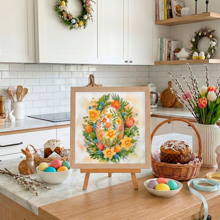 DIY Bead Embroidery Kit "Easter Symbol"