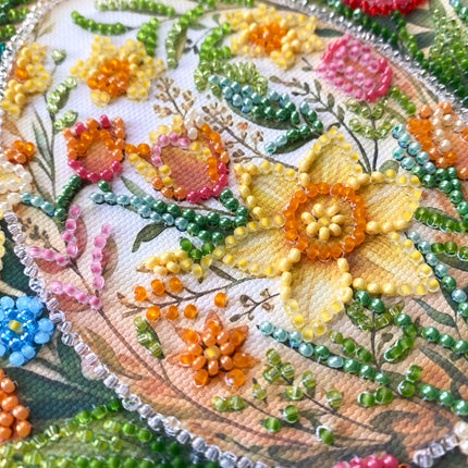 DIY Bead Embroidery Kit "Easter Symbol"