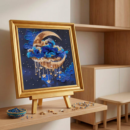 DIY Bead Embroidery Kit "Cradle of Stellar Dreams"