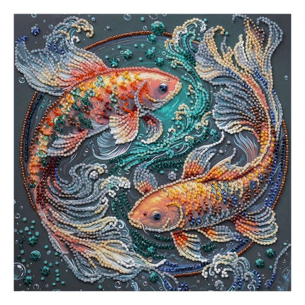 DIY Bead Embroidery Kit "Dancing among the waves"