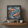 DIY Bead Embroidery Kit "Dancing among the waves"