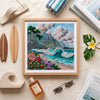 DIY Bead Embroidery Kit "Blue Lagoon"