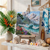 DIY Bead Embroidery Kit "Blue Lagoon"