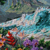 DIY Bead Embroidery Kit "Blue Lagoon"