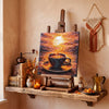 DIY Bead Embroidery Kit "Fragrant Coffee"