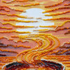 DIY Bead Embroidery Kit "Fragrant Coffee"