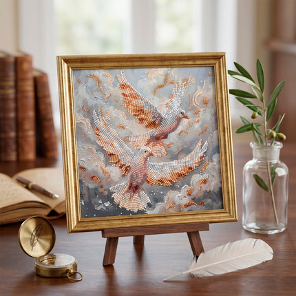 DIY Bead Embroidery Kit "Dance of Loves"