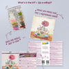 DIY Bead Embroidery Kit " A touch of spring"