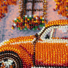 DIY Bead Embroidery Kit "Autumn Neighborhood"