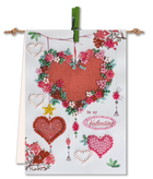 Flags kits with bead embroidery 