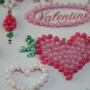 Flags kits with bead embroidery "Garland", Pennant-kit Bead Embroidery, Pennant Flag Kit