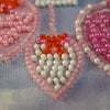 Flags kits with bead embroidery "Pendents", Pennant-kit Bead Embroidery, Pennant Flag Kit