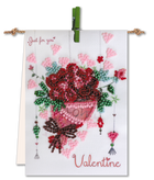 Flags kits with bead embroidery 
