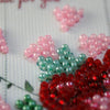 Flags kits with bead embroidery "Bouquet with love", Pennant-kit Bead Embroidery, Pennant Flag Kit