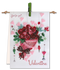 Flags kits with bead embroidery "Bouquet with love", Pennant-kit Bead Embroidery, Pennant Flag Kit