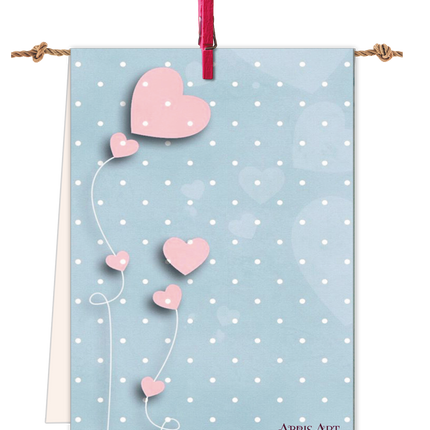 Flags kits with bead embroidery "Lover's shot", Pennant-kit Bead Embroidery, Pennant Flag Kit