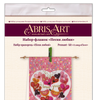 Flags kits with bead embroidery "A song of love", Pennant-kit Bead Embroidery, Pennant Flag Kit