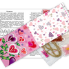 Flags kits with bead embroidery "Flowers of love", Pennant-kit Bead Embroidery, Pennant Flag Kit