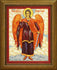 DIY Cross Stitch Kit "Holy Guardian Angel" with Printed Tapestry Canvas, 15.7"x19.7" / 40х50 cm