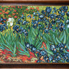 DIY Cross Stitch Kit "Irises, V. van Gogh" with Printed Tapestry Canvas, 15.7"x19.7" / 40х50 cm