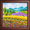 DIY Cross Stitch Kit "Provence" with Printed Tapestry Canvas