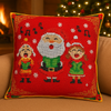 DIY Bead embroidery cushion cover kit "Santa’s song "