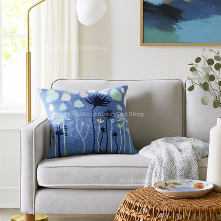 Needlepoint Pillow Kit "Purple Reverie"