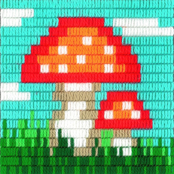 DIY Long Stitch Kit "Fly Agaric"