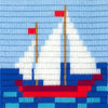 DIY Long Stitch Kit "Sailboat"