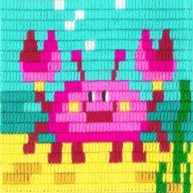 DIY Long Stitch Kit "Crab"