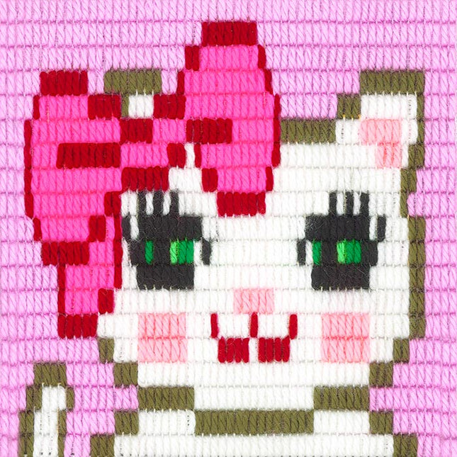 DIY Long Stitch Kit "Kitty"