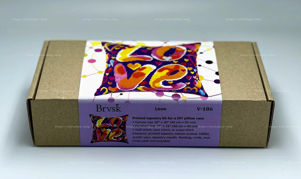 Needlepoint Pillow Kit 