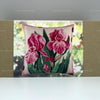 Needlepoint Pillow Kit "Pink Irises"