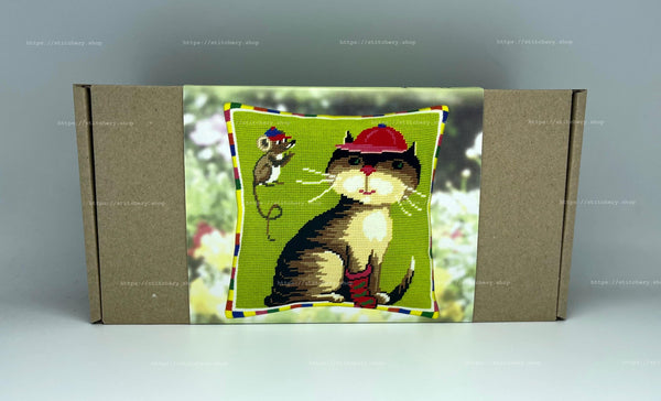 Needlepoint Pillow Kit 