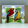 Needlepoint Pillow Kit "Two Parrots"