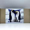 Needlepoint Pillow Kit "Penguins in Love"
